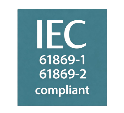 مطابق لمعيار IEC 61869